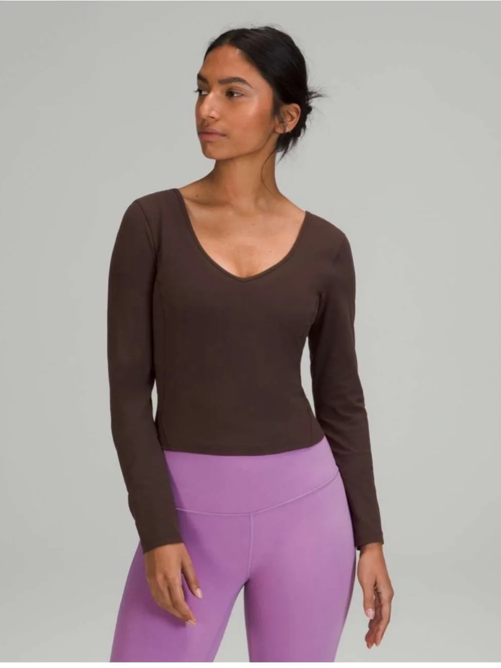 Lululemon Align Long Sleeve In French Press 12
